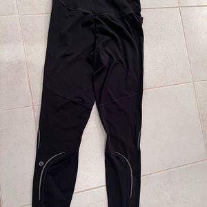 Reflective Lululemon base pase leggings